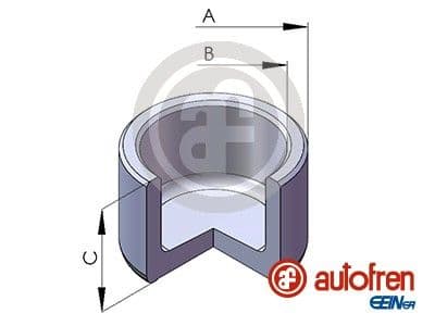 Piston, etrier frana AUTOFREN SEINSA D025130