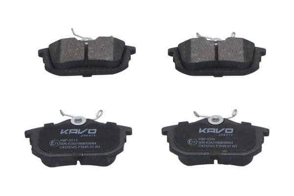 set placute frana,frana disc KAVO PARTS KBP-5513