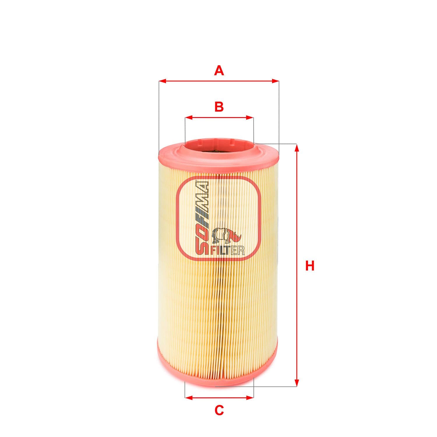 Filtru aer SOFIMA S 7628 A