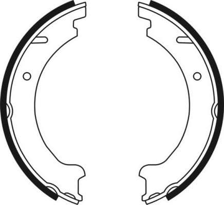 Set saboti frana, frana de mana ABE CRV002ABE