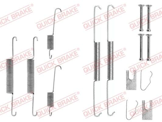 Set accesorii, sabot de frana QUICK BRAKE 105-0645