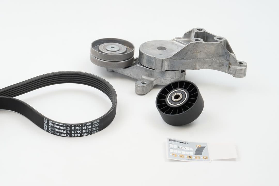 Set curea transmisie cu caneluri CONTINENTAL CTAM 6PK1660K2