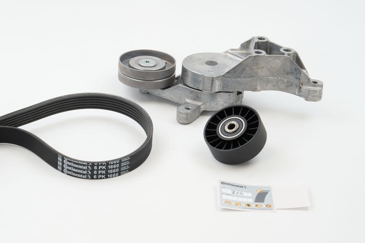 Set curea transmisie cu caneluri CONTINENTAL CTAM 6PK1660K2