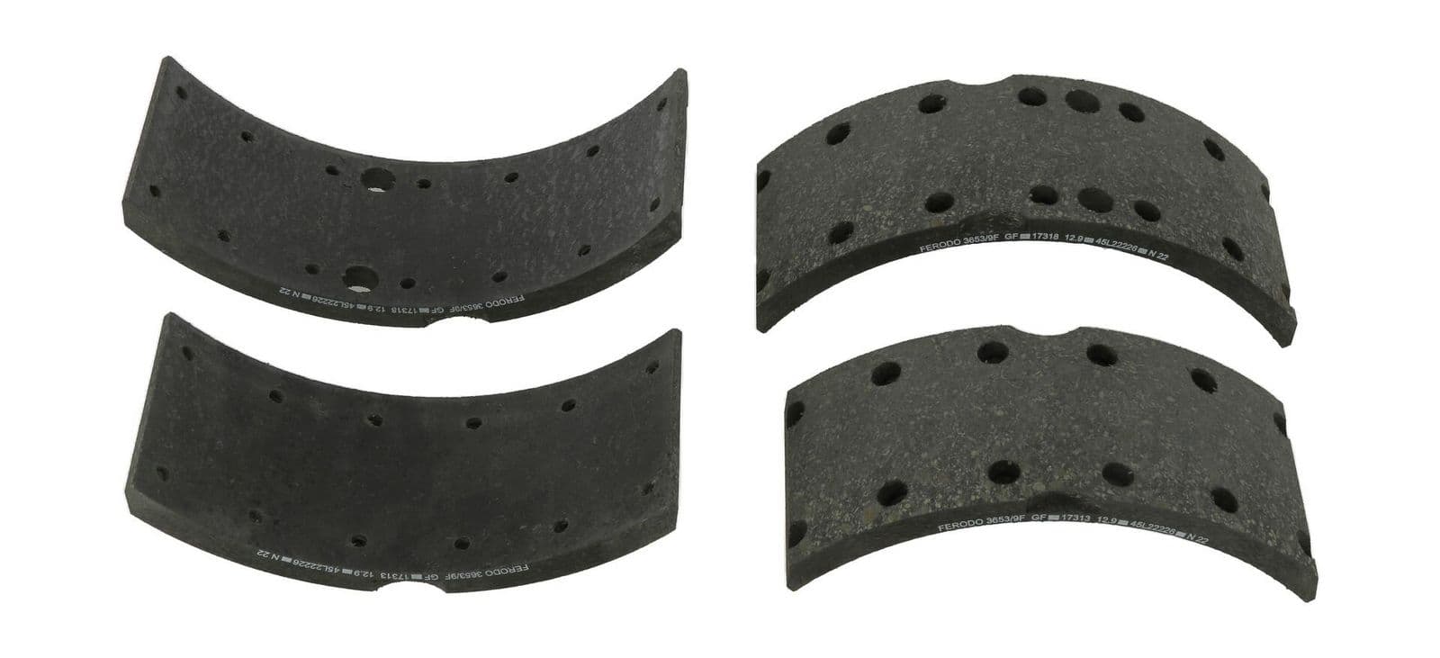 Set garnituri de frictiune, frana tambur FERODO PREMIER K17096.0-F3653