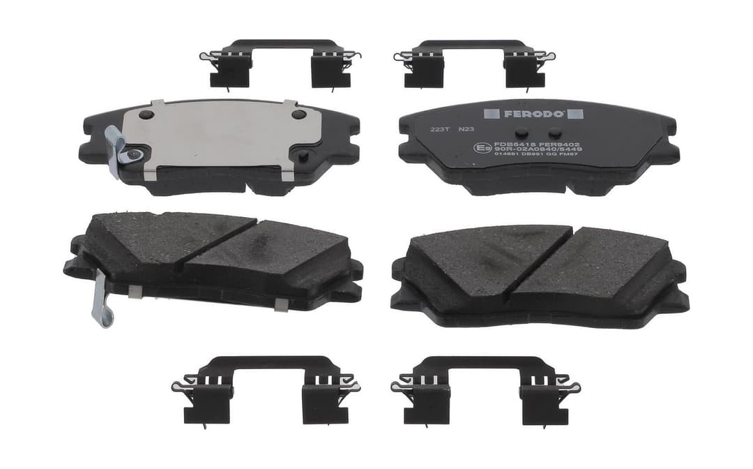 set placute frana,frana disc FERODO PREMIER FDB5418