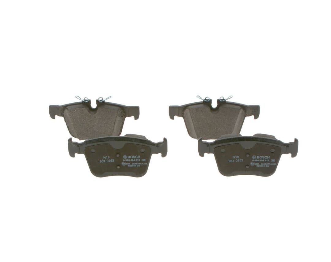 set placute frana,frana disc BOSCH 0 986 494 819