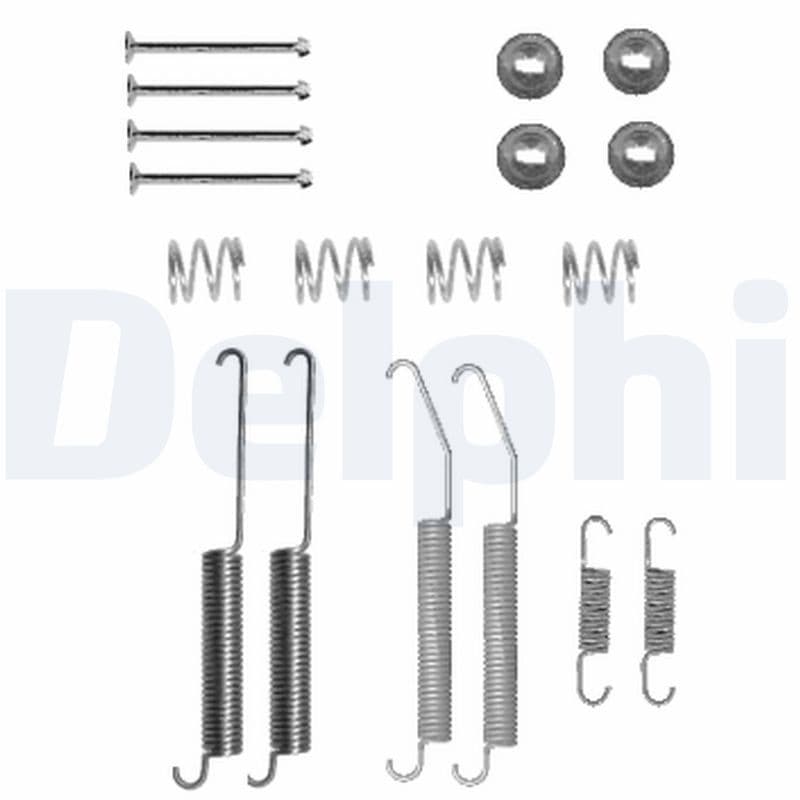 Set accesorii, sabot de frana DELPHI LY1334