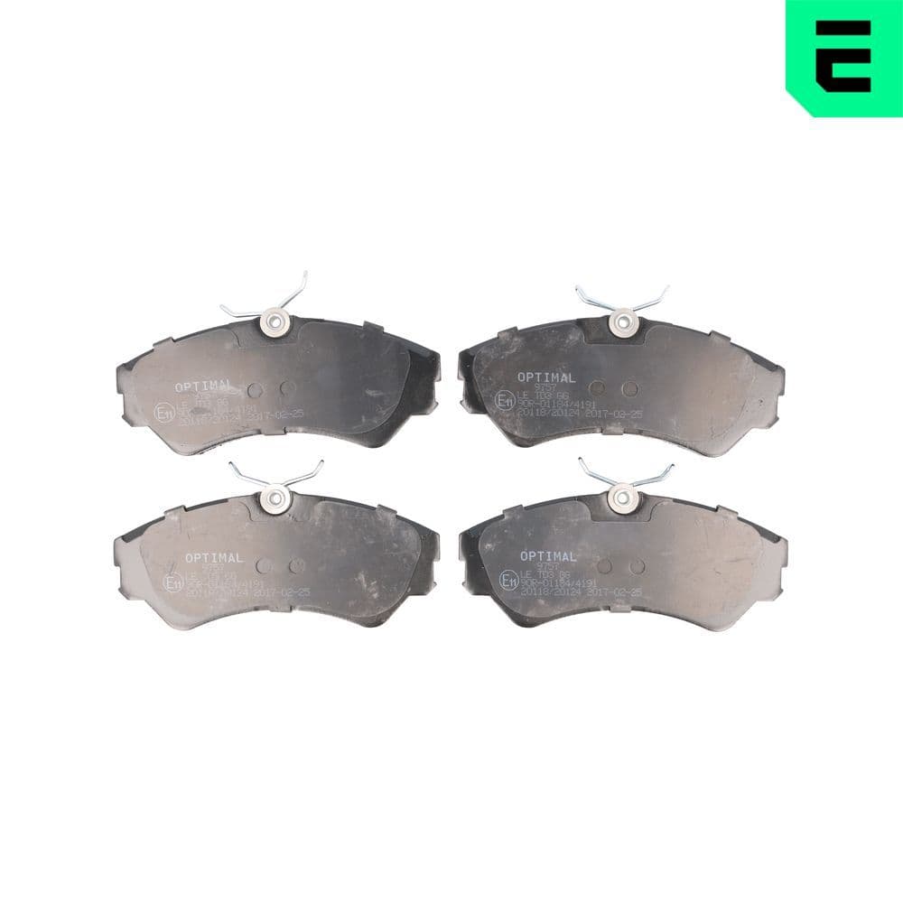 set placute frana,frana disc OPTIMAL BP-09757