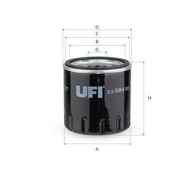 Filtru ulei UFI 23.584.00