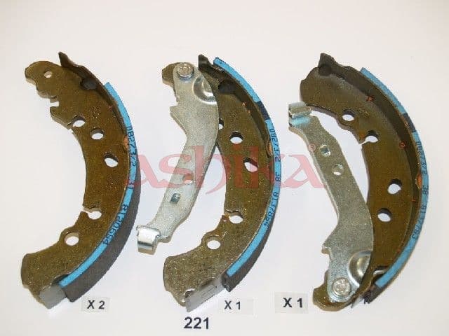 Set saboti frana ASHIKA 55-02-221