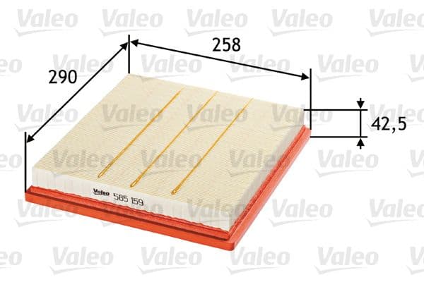 Filtru aer VALEO 585159