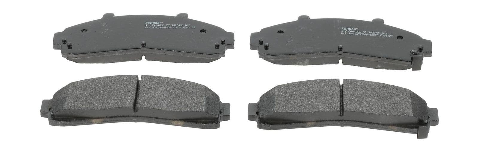 set placute frana,frana disc FERODO PREMIER FDB1129