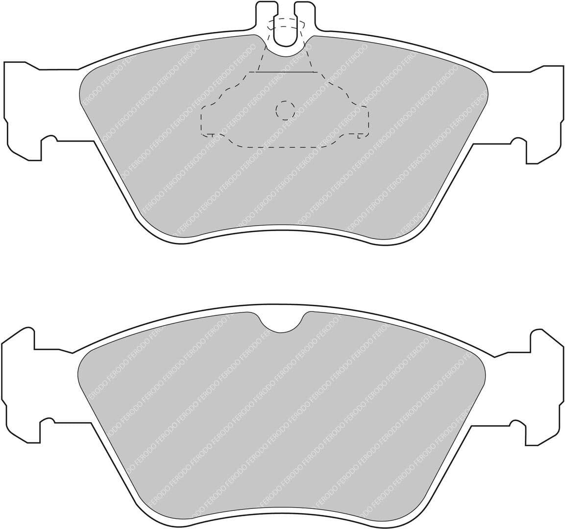 set placute frana,frana disc FERODO RACING DS PERFORMANCE FDS1049