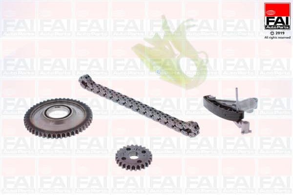 Lant, angrenare pompa ulei FAI AutoParts OPCK22