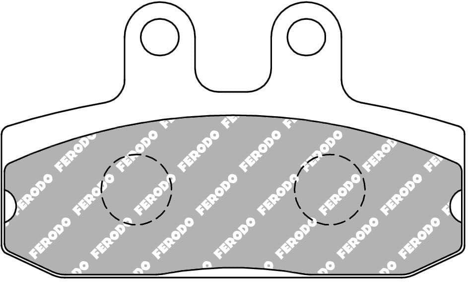 set placute frana,frana disc FERODO RACING FDB2060AG