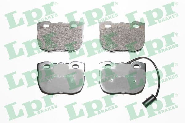 set placute frana,frana disc LPR 05P324