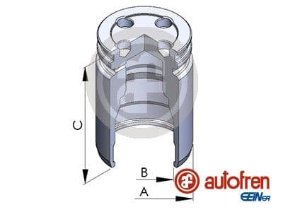 Piston, etrier frana AUTOFREN SEINSA D025241