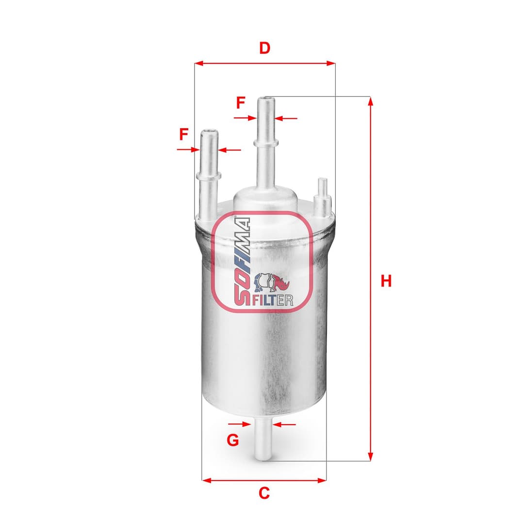filtru combustibil SOFIMA S 1833 B