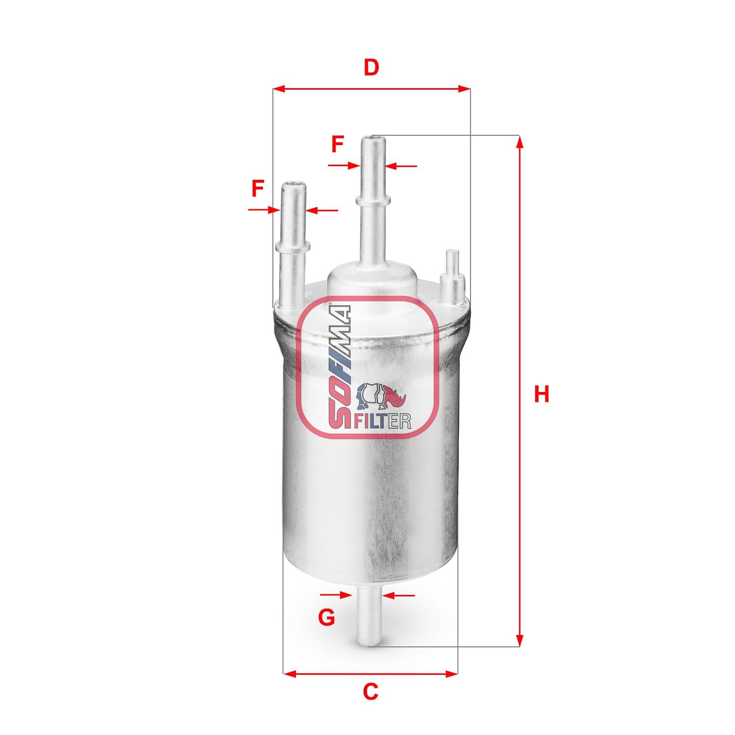 filtru combustibil SOFIMA S 1833 B