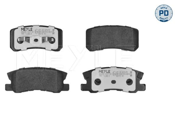 set placute frana,frana disc MEYLE -PD: Advanced performance and design. 025 235 8216/PD