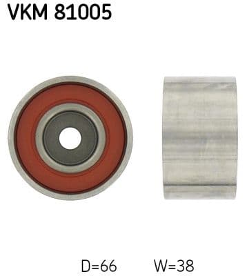 Rola ghidare/conducere, curea distributie SKF VKM 81005