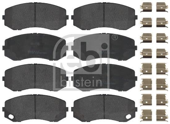 set placute frana,frana disc FEBI BILSTEIN 16950