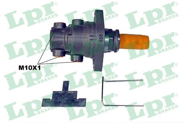 Pompa centrala, frana LPR 1710