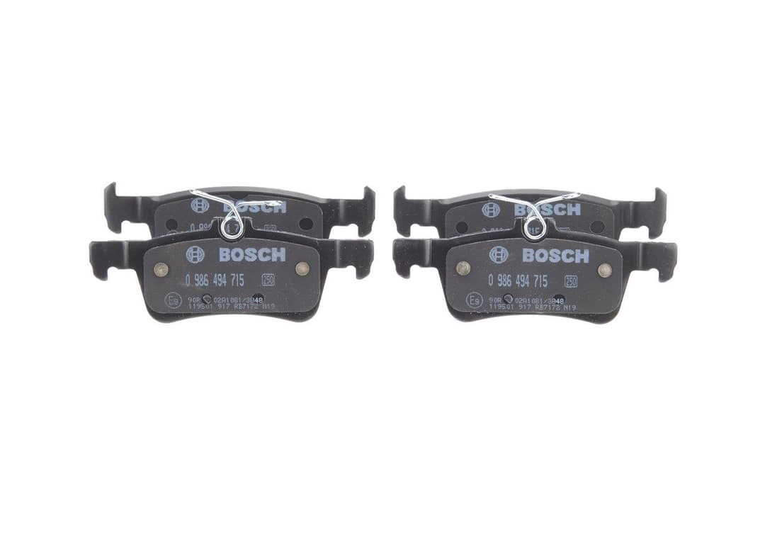 set placute frana,frana disc BOSCH 0 986 494 715