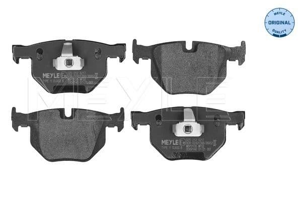 set placute frana,frana disc MEYLE -ORIGINAL: True to OE. 025 212 8217