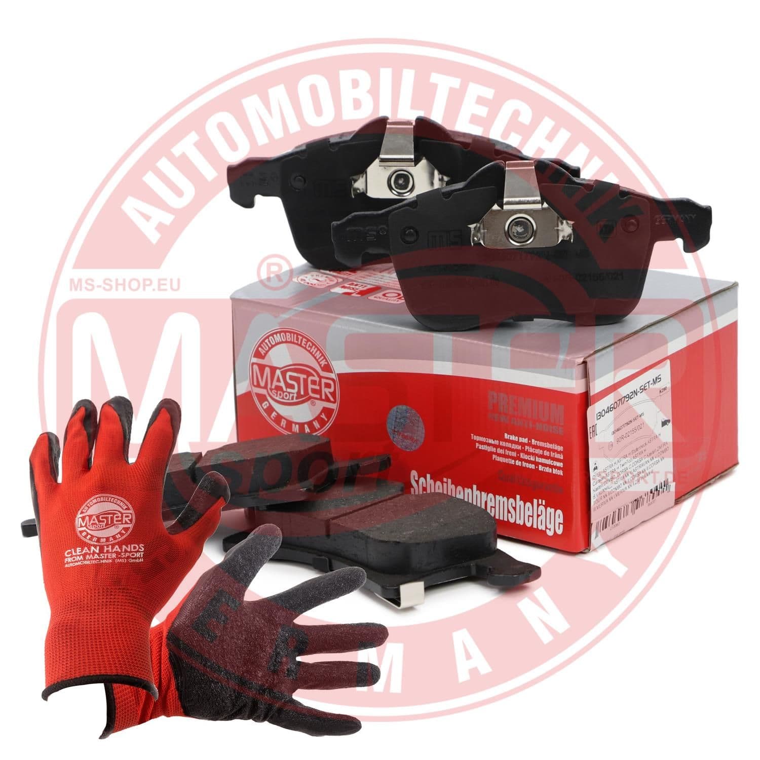 set placute frana,frana disc MASTER SPORT 13046071792N-SET-MSP