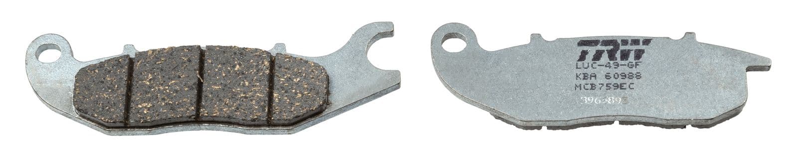 set placute frana,frana disc TRW MCB759EC