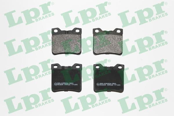 set placute frana,frana disc LPR 05P622