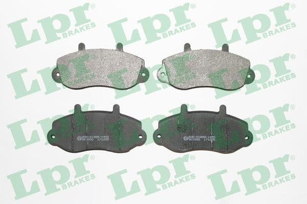 set placute frana,frana disc LPR 05P663