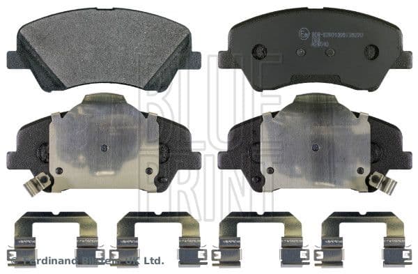 set placute frana,frana disc BLUE PRINT ADG042175
