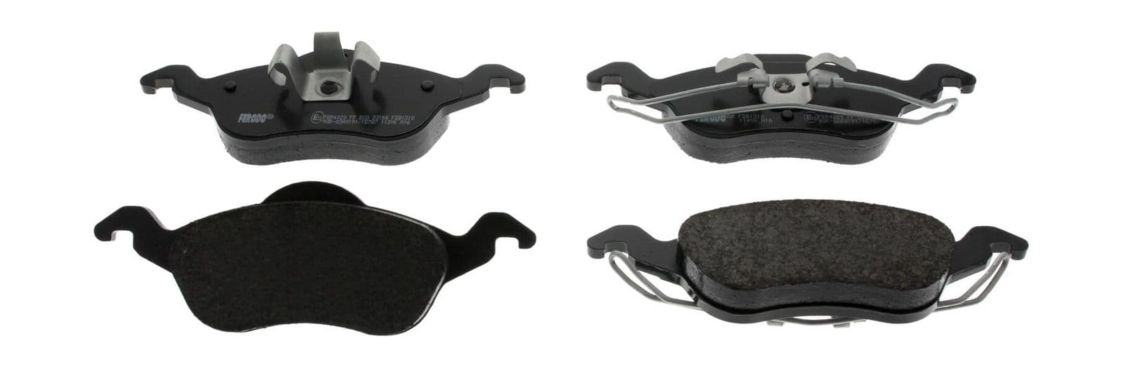set placute frana,frana disc FERODO PREMIER ECO FRICTION FDB1318