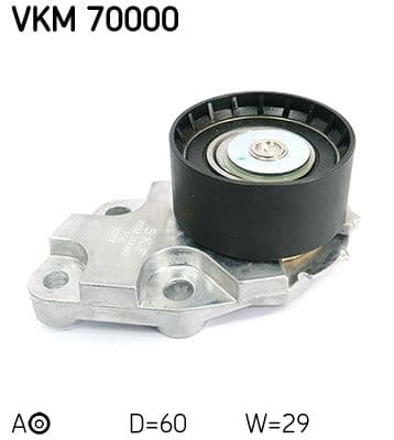 rola intinzator,curea distributie SKF VKM 70000