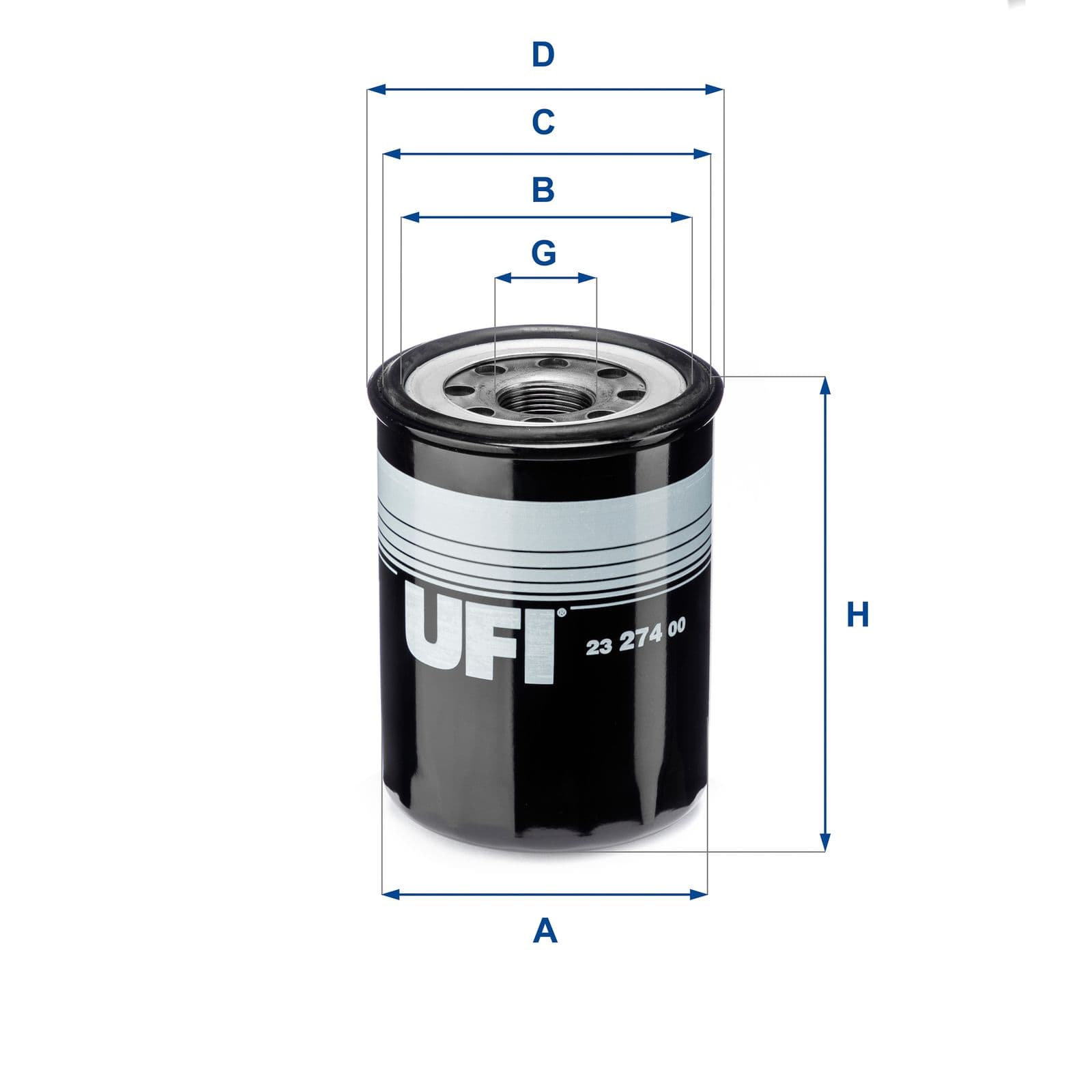 Filtru ulei UFI 23.274.00