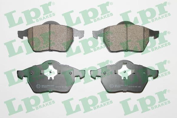 set placute frana,frana disc LPR 05P639