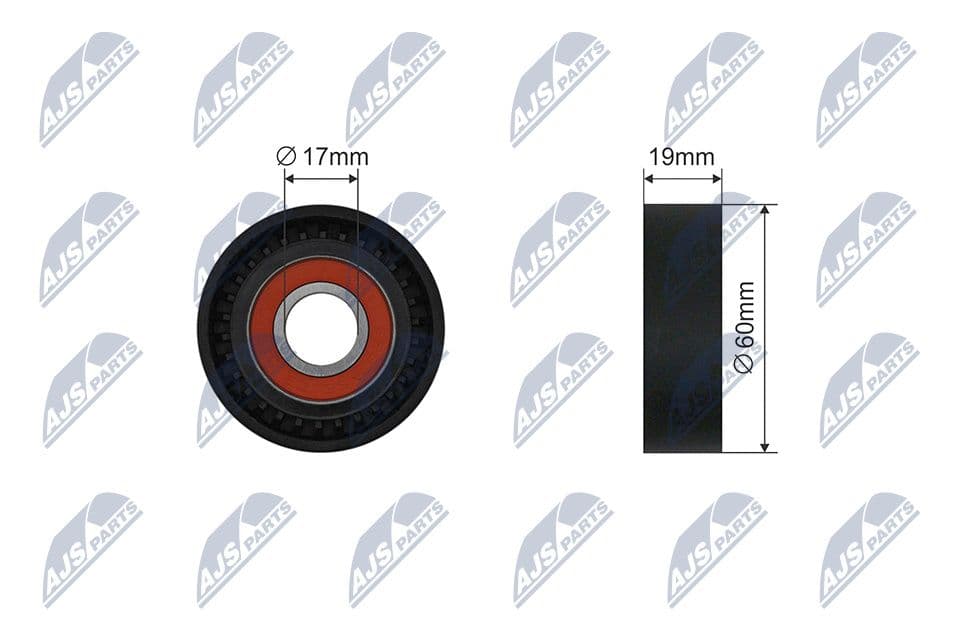 rola intinzator,curea transmisie NTY RNK-ME-041