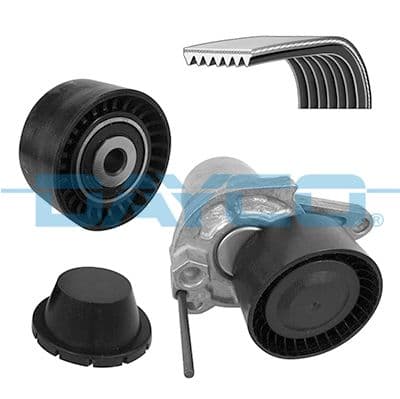 Set curea transmisie cu caneluri DAYCO KPV244