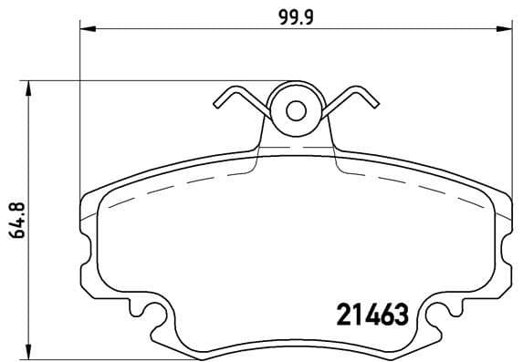 set placute frana,frana disc BREMBO PRIME LINE P 68 038