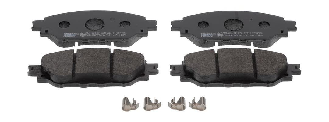 set placute frana,frana disc FERODO PREMIER ECO FRICTION FDB4936