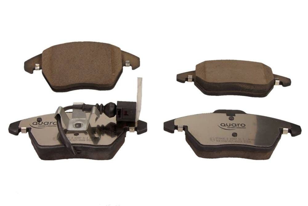 set placute frana,frana disc QUARO SILVER CERAMIC QP9849C
