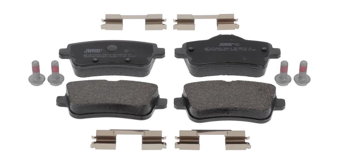 set placute frana,frana disc JURID 573465J