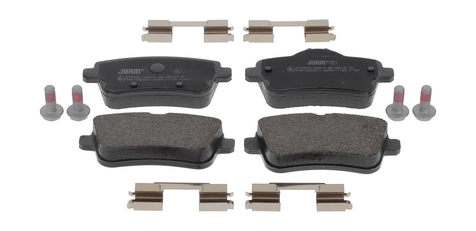 set placute frana,frana disc JURID 573465J