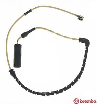 senzor de avertizare,uzura placute de frana BREMBO A 00 268