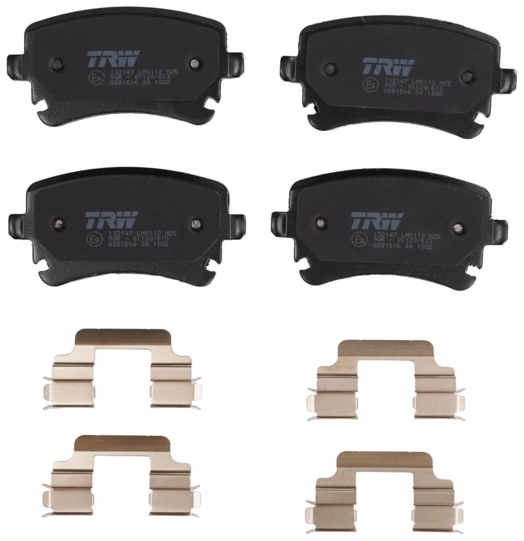 set placute frana,frana disc TRW GDB1516