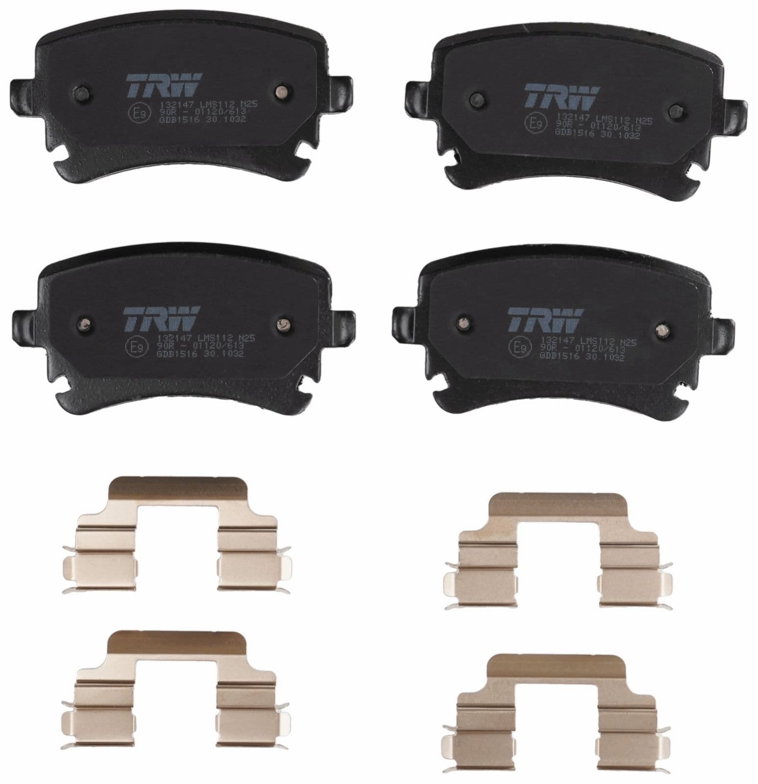 set placute frana,frana disc TRW GDB1516