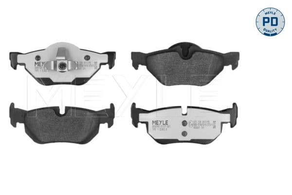 set placute frana,frana disc MEYLE -PD: Advanced performance and design. 025 239 2617/PD