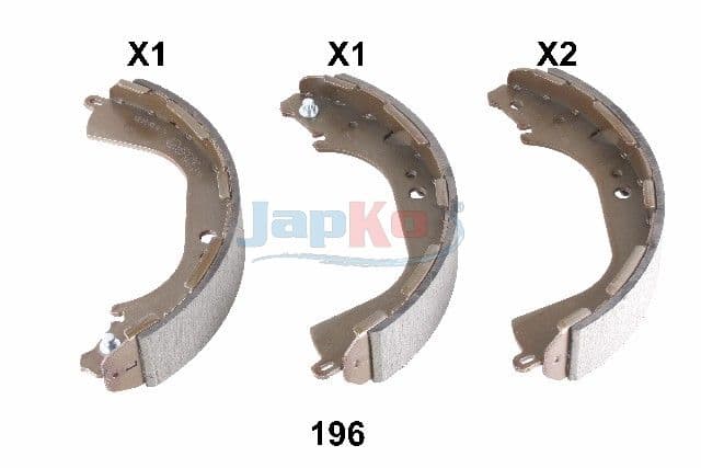 Set saboti frana JAPKO 55196